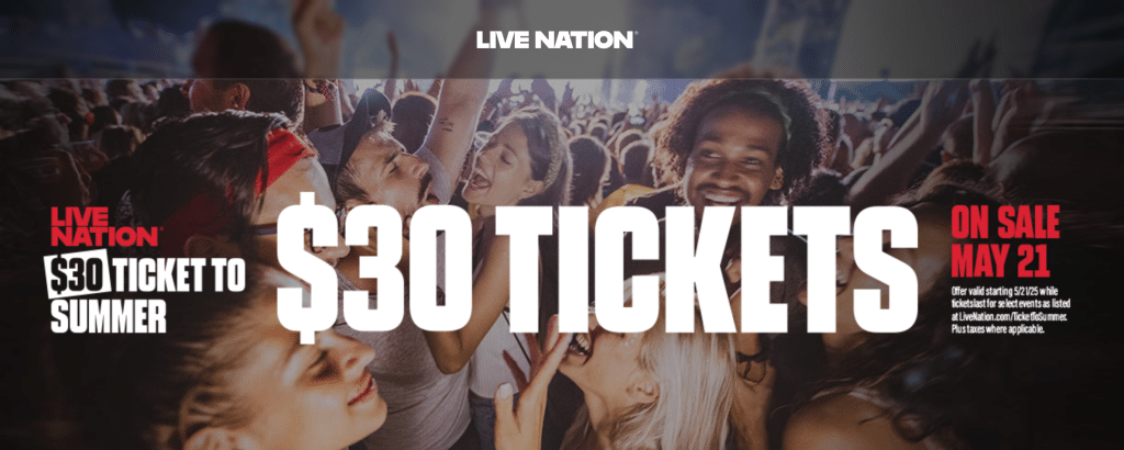 Ticket to Summer sale
